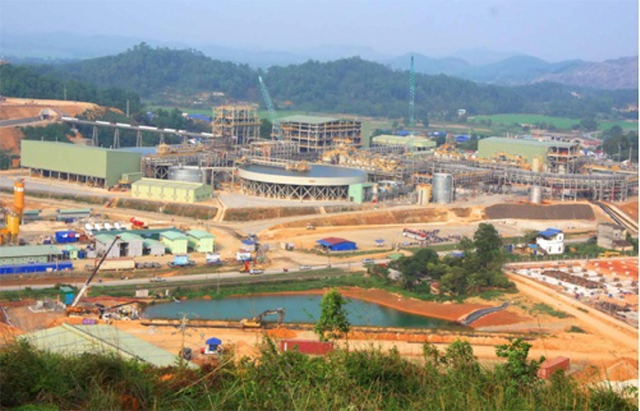 Dự &aacute;n mỏ N&uacute;i Ph&aacute;o tại huyện Đại Từ, tỉnh Th&aacute;i Nguy&ecirc;n.