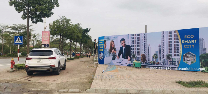 Tiến độ dự &aacute;n Eco Smart City Cổ Linh (Long Bi&ecirc;n) hiện tại.