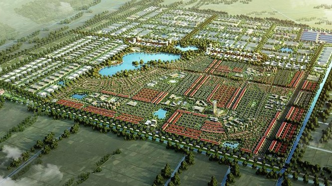 Phối cảnh dự &aacute;n Khu đ&ocirc; thị Việt Ph&aacute;t.