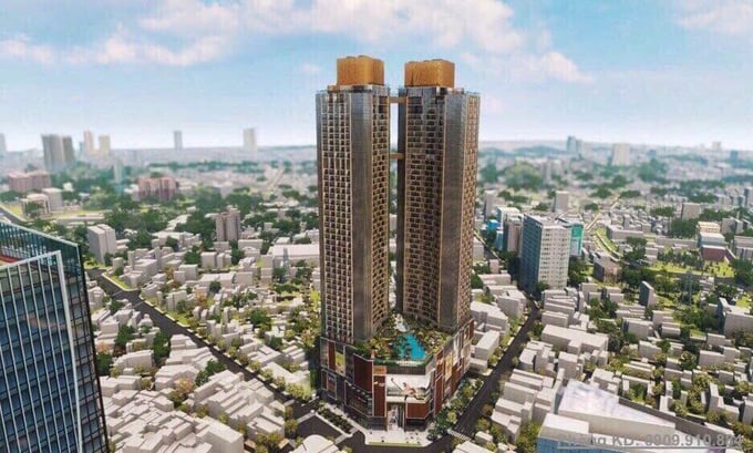 Phối&nbsp;cảnh dự &aacute;n&nbsp;Alpha City&nbsp;tại số 87 Cống Quỳnh, Quận 1, Tp. HCM.