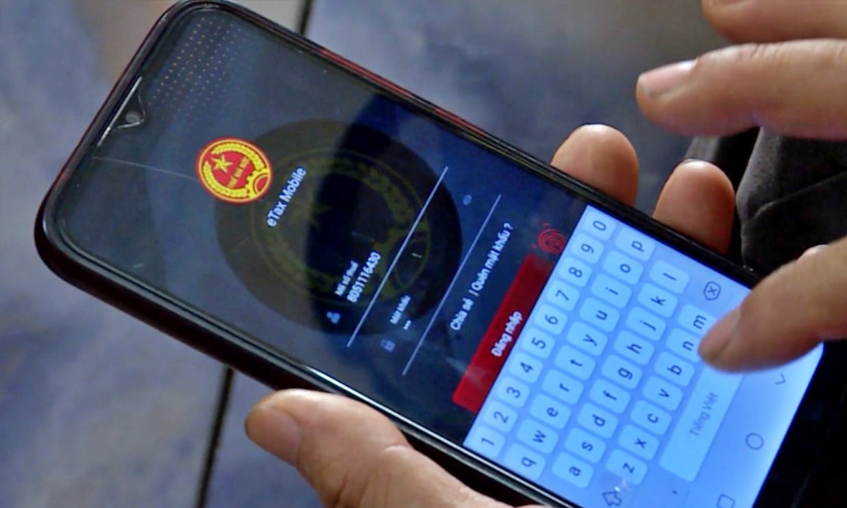 C&aacute; nh&acirc;n c&oacute; thể thay đổi th&ocirc;ng tin đăng k&yacute; thuế qua eTax Mobile