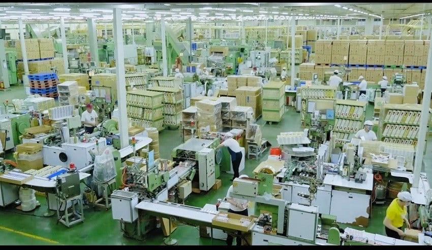 Nh&agrave; m&aacute;y sản xuất của Vinataba