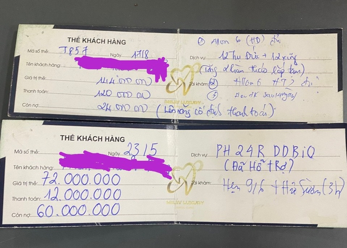 Kh&aacute;ch h&agrave;ng thanh to&aacute;n được ghi nhận v&agrave;o Thẻ kh&aacute;ch h&agrave;ng, ngo&agrave;i ra kh&ocirc;ng c&oacute; h&oacute;a đơn.