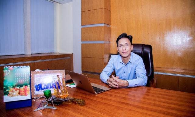 Tổng gi&aacute;m đốc của Tập đo&agrave;n Austdoor Dương Quốc Tuấn.