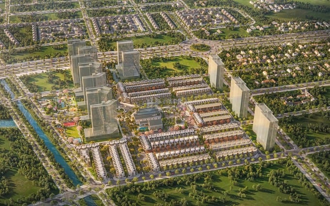 Phối cảnh dự &aacute;n SpringVille của Gamuda Land