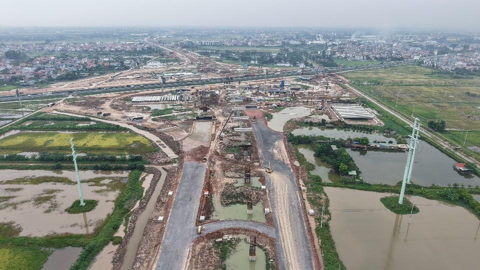Dự &aacute;n V&agrave;nh đai 4 hiện đang được tăng tốc để về đ&iacute;ch theo kế hoạch