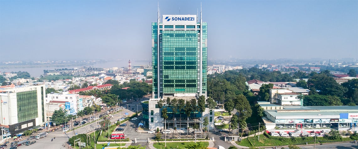 C&ocirc;ng ty cổ phần Dịch vụ Sonadezi (gọi tắt l&agrave; C&ocirc;ng ty Sonadezi) l&agrave; một th&agrave;nh vi&ecirc;n thuộc Tổng C&ocirc;ng ty cổ phần Ph&aacute;t triển Khu c&ocirc;ng nghiệp (Sonadezi).