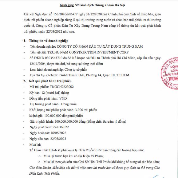 2.700 tỷ đồng tr&#225;i phiếu tiếp tục chảy về Trungnam Group - Ảnh 1