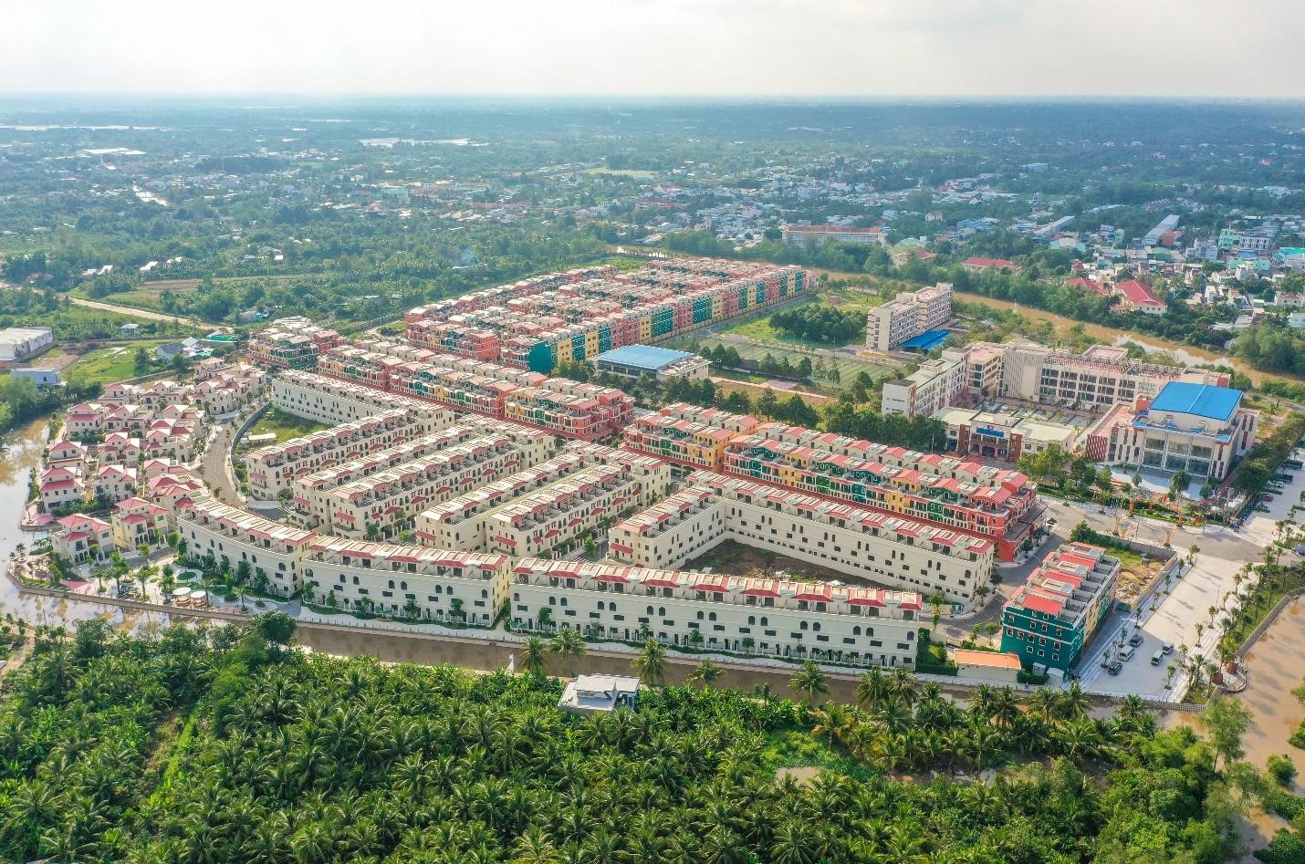 H&igrave;nh ảnh thực tế dự &aacute;n Khu d&acirc;n cư Phước Thọ 1 &amp; 2 của Tập đo&agrave;n T&amp;T Group. &nbsp;