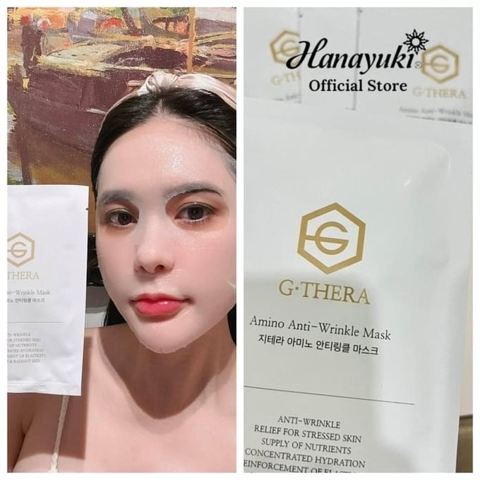 Đo&agrave;n Di Băng quảng c&aacute;o sản phẩm mặt nạ