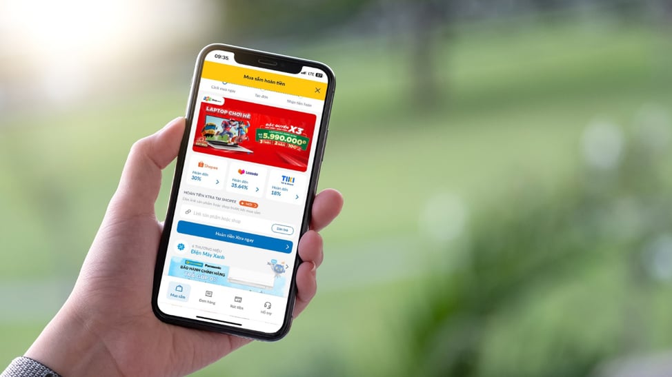 Đa dạng sản phẩm, dịch vụ để kh&aacute;ch h&agrave;ng trải nghiệm t&iacute;nh năng &ldquo;Mua sắm ho&agrave;n tiền&rdquo;