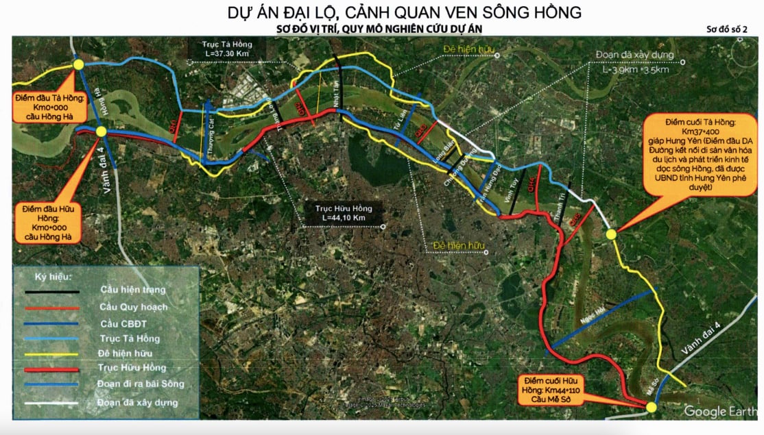 Đ&#232;o Cả - Văn Ph&#250; đề xuất x&#226;y đại lộ cảnh quan ven s&#244;ng Hồng - Ảnh 1