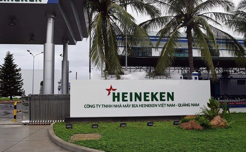 Nh&agrave; m&aacute;y bia Heineken Quảng Nam.