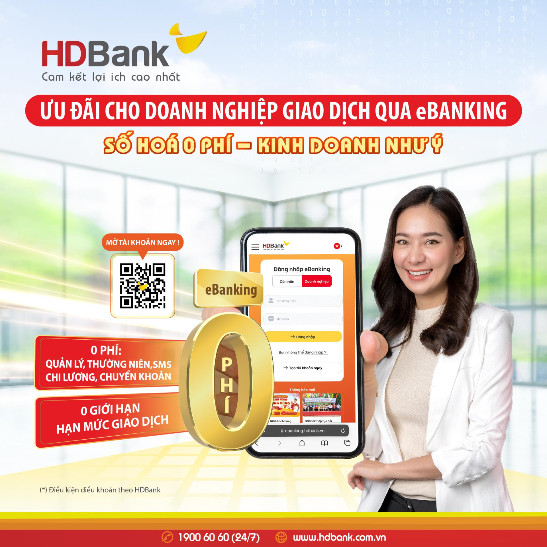 Doanh nghiệp bách chiến bách thắng với combo ưu đãi hấp dẫn từ HDBank - Ảnh 1