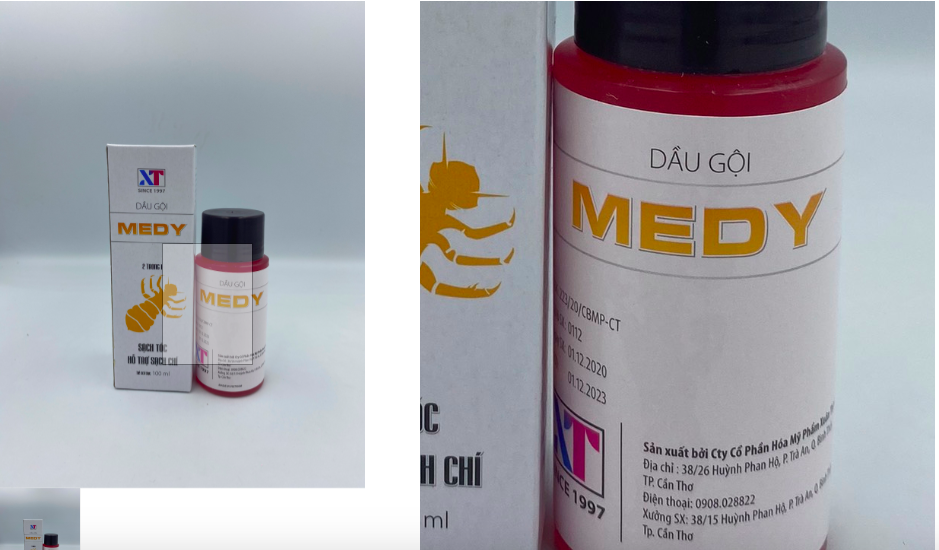 Thu hồi l&#244; dầu gội Medy trị chấy kh&#244;ng đảm bảo y&#234;u cầu về chất lượng - Ảnh 1