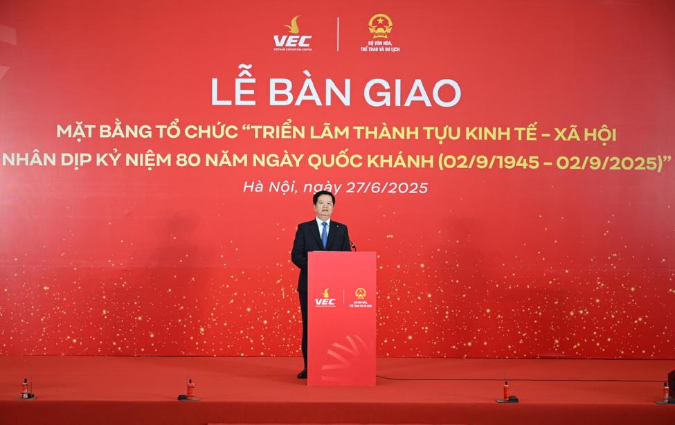 Vingroup b&#224;n giao mặt bằng triển l&#227;m th&#224;nh tựu kinh tế - x&#227; hội kỷ niệm 80 năm ng&#224;y Quốc kh&#225;nh - Ảnh 1