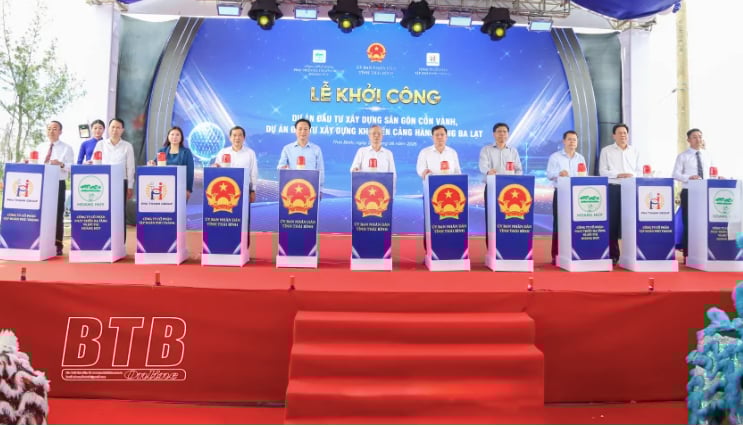 Dự &aacute;n s&acirc;n golf cồn V&agrave;nh sẽ đầu tư x&acirc;y dựng s&acirc;n golf 27 hố, c&oacute; tổng mức đầu tư 2.156 tỷ đồng. Ảnh b&aacute;o Th&aacute;i B&igrave;nh&nbsp;