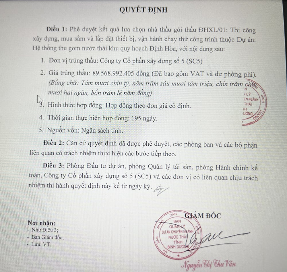 Một g&oacute;i thầu c&oacute; trị gi&aacute; "khủng" về tay CTCP X&acirc;y dựng số 5