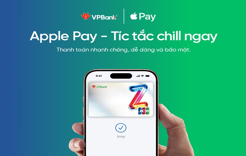 VPBank triển khai Apple Pay cho chủ thẻ VPBank JCB - Ảnh 1