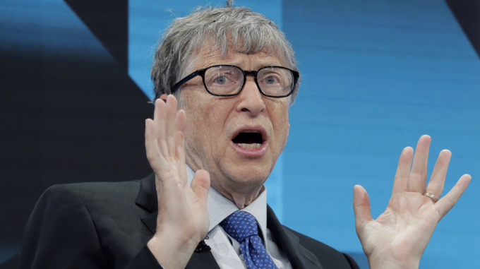 Nhiều người cho rằng h&igrave;nh tượng bấy l&acirc;u nay m&agrave; mọi người thấy ở Bill Gates chỉ l&agrave; sản phẩm của PR. Ảnh: Internet