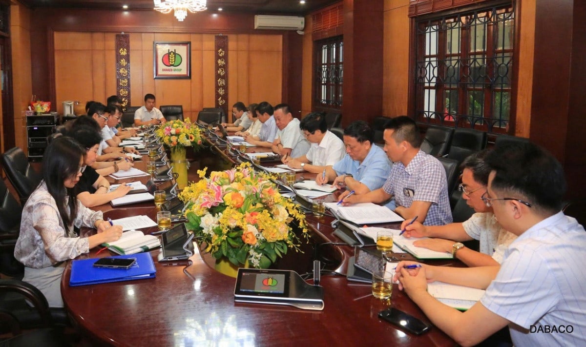 Phi&ecirc;n họp ng&agrave;y 1/7 đ&atilde; h&eacute; lộ kết quả kinh doanh đột biến của Dabaco (Ảnh: Dabaco)