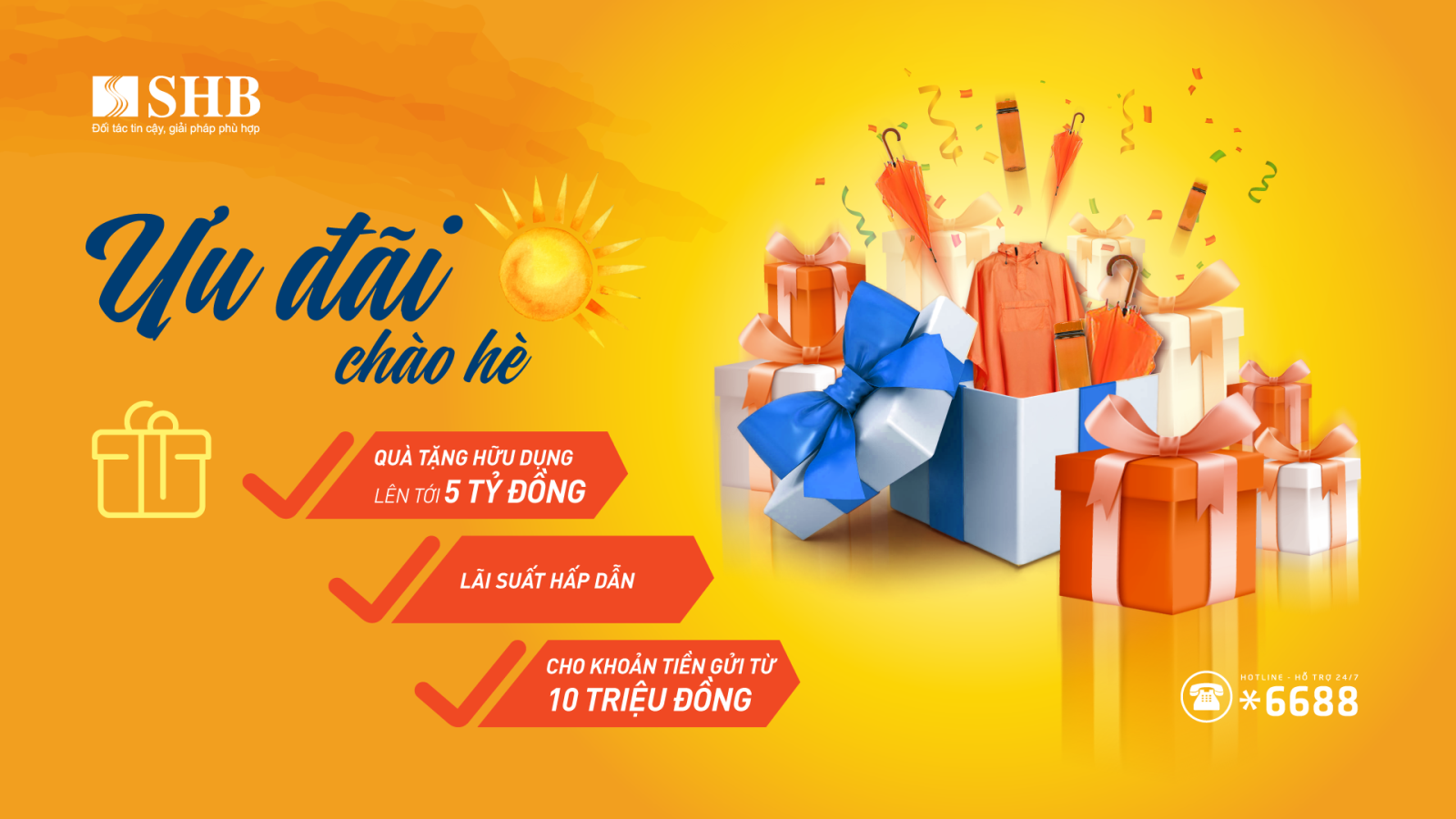 Tiết kiệm cùng SHB – Đầu tư an toàn, rinh ngàn quà tặng - Ảnh 1