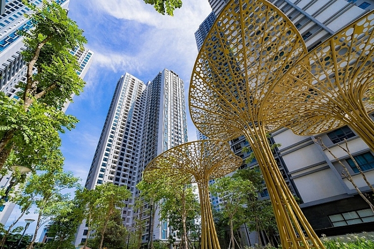 Khu đ&ocirc; thị Goldmark City quy m&ocirc; với gần 5.000 căn hộ. &nbsp;