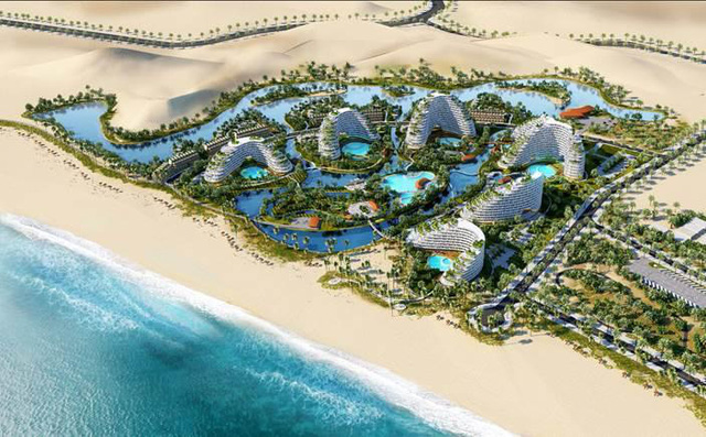 Siêu dự án Mũi Dinh Ecopark có quy mô lên đến 800ha.  