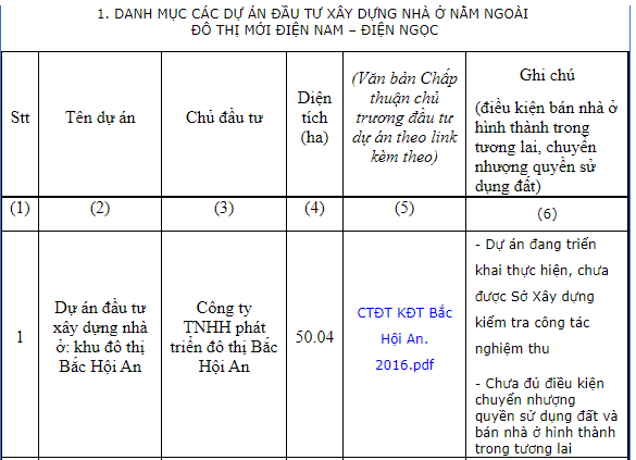 Dự &aacute;n chưa đủ điều kiện chuyển nhượng quyền sử dụng đất v&agrave; b&aacute;n nh&agrave; ở h&igrave;nh th&agrave;nh trong tương lai theo quy định.