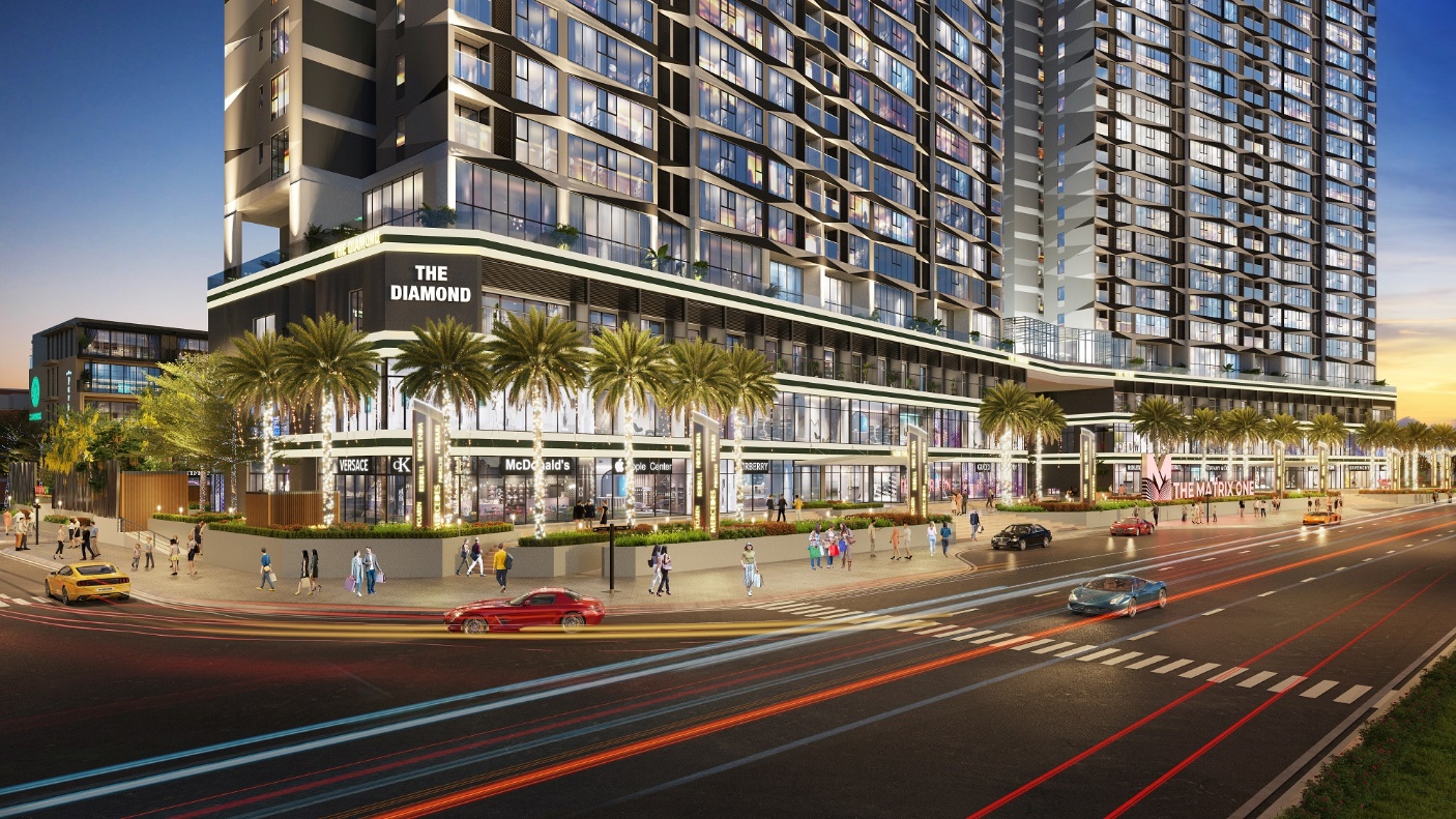 L&agrave; shophouse độc nhất tọa lạc tại mặt đường L&ecirc; Quang Đạo