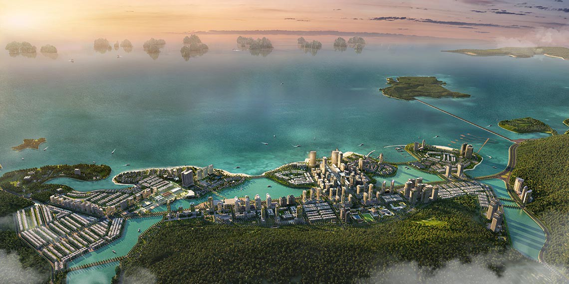 Phối cảnh dự án . Ảnh minh họa  