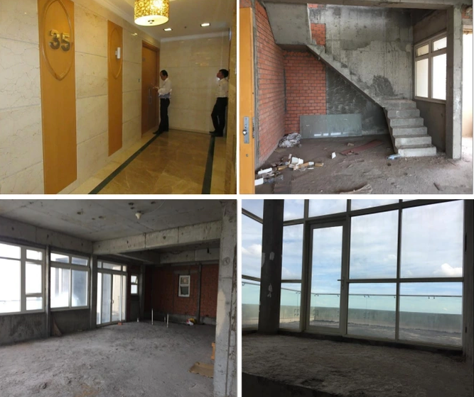 Một căn hộ tại dự &aacute;n Saigon Pearl đang được Sacombank rao b&aacute;n. Ảnh: STB