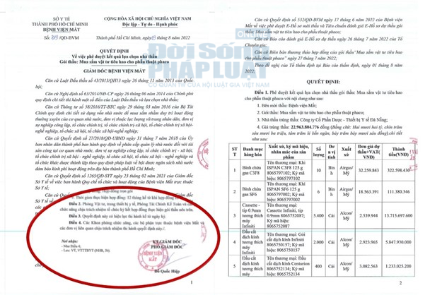 &Ocirc;ng Đỗ Quốc Hiệp k&yacute; Quyết định số 719/QĐ-BVM.