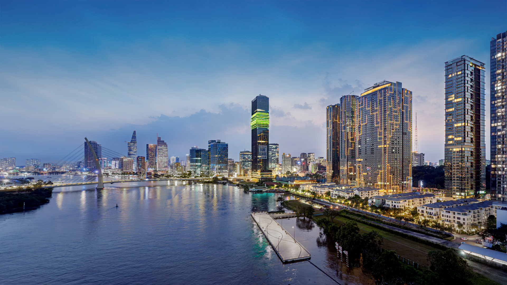 Khu phức hợp BĐS h&agrave;ng hiệu Grand Marina, Saigon c&ugrave;ng t&ograve;a th&aacute;p Marina Central Tower - biểu tượng l&agrave;m n&ecirc;n ch&acirc;n trời mới của TP. HCM