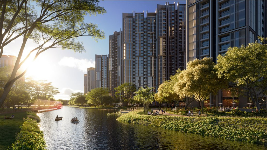 Thiết kế cảnh quan tại The Global City kết nối cư d&acirc;n với thi&ecirc;n nhi&ecirc;n gi&uacute;p họ t&aacute;i tạo năng lượng