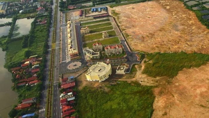 Dự &aacute;n đầu tư khu đ&ocirc; thị Our City của C&ocirc;ng ty TNHH Hiệp Phong Việt Nam với diện t&iacute;ch gần 35ha tại phường Hải Th&agrave;nh (quận Dương Kinh) chậm triển khai thực hiện dự &aacute;n.