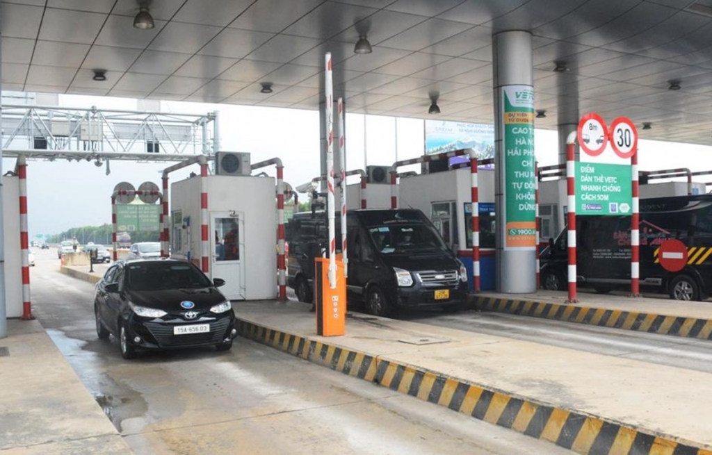 Cao tốc H&agrave; Nội-Hải Ph&ograve;ng chỉ thu ph&iacute; kh&ocirc;ng dừng từ ng&agrave;y 1/6. (Ảnh: Việt H&ugrave;ng/Vietnam+)