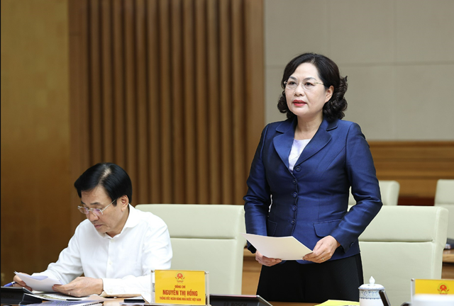 Thống đốc NHNN Nguyễn Thị Hồng. Ảnh: TTXVN.