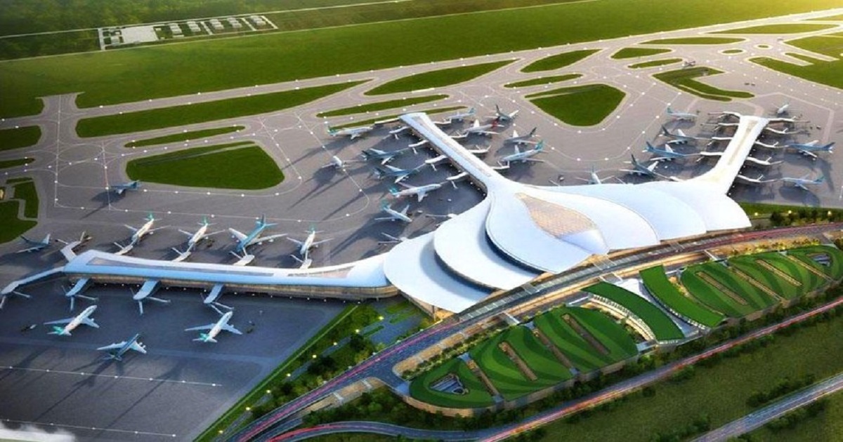 Phối cảnh dự &aacute;n s&acirc;n bay Long Th&agrave;nh. Ảnh Song L&ecirc;/B&aacute;o Đấu thầu