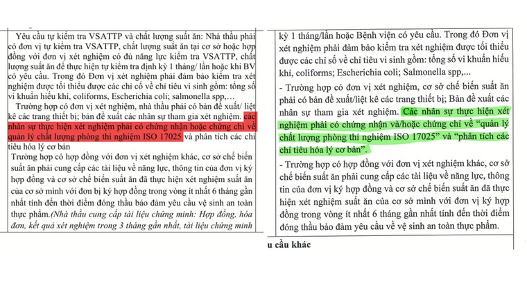 G&#243;i thầu suất ăn tại Bệnh viện Thống Nhất: Nh&#224; thầu cho rằng c&#243; dấu hiệu th&#244;ng thầu! - Ảnh 2