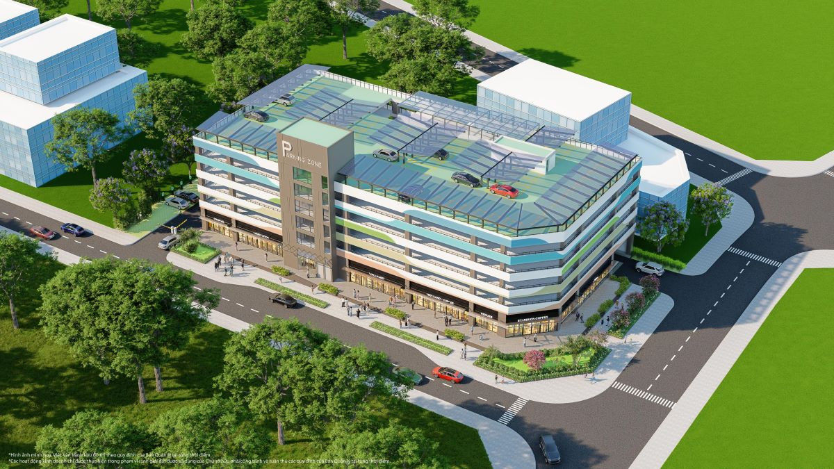 Vinhomes GreenHub mang tới những trải nghiệm sống xanh to&agrave;n diện cho cư d&acirc;n Vinhomes Ocean Park. Ảnh phối cảnh&nbsp;