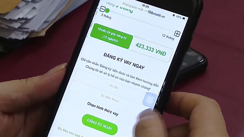 Cảnh gi&aacute;c thủ đoạn lừa đảo vay tiền qua app &nbsp;