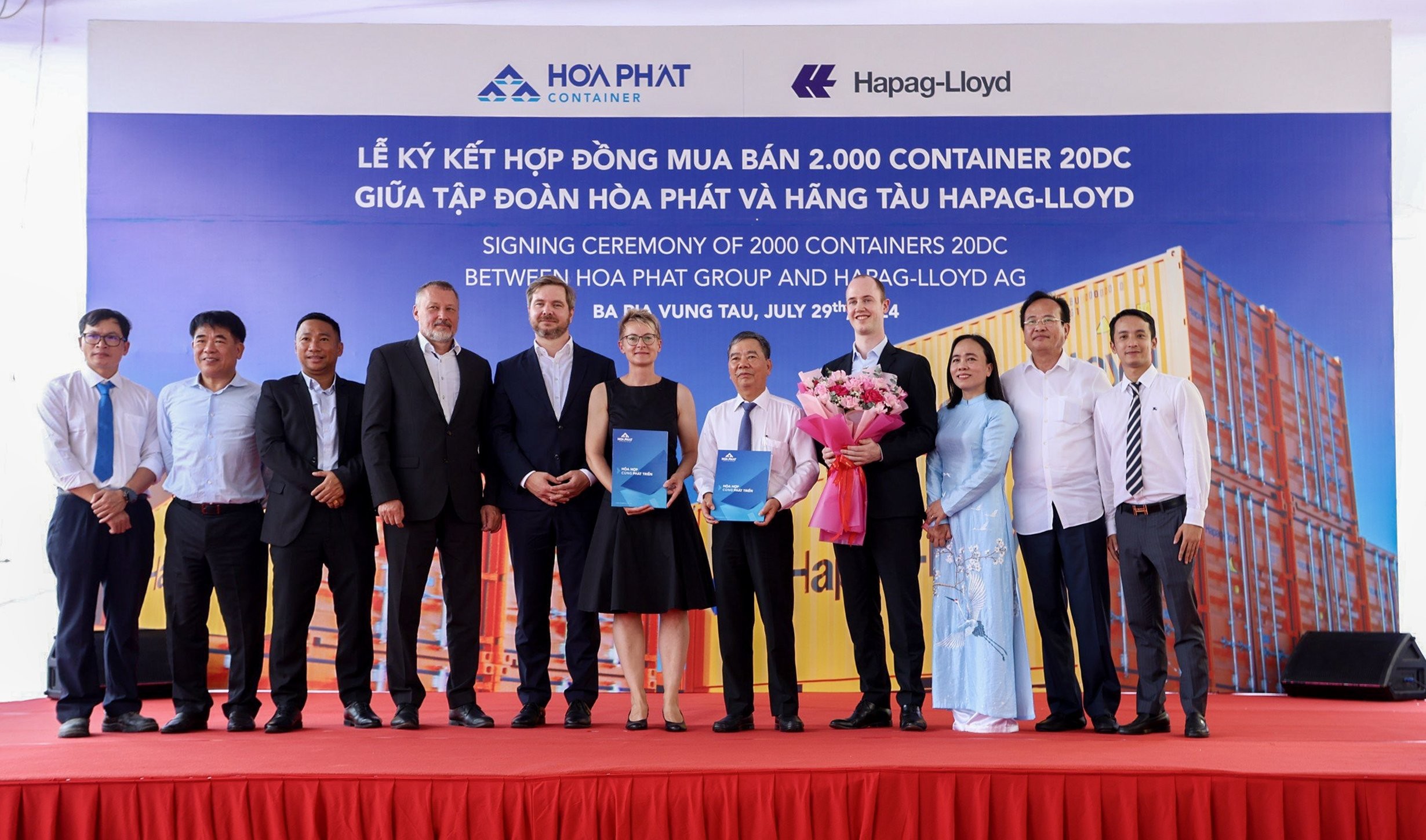 Hòa Phát cung cấp container “Made in Vietnam” cho Hãng tàu Hapag-Lloyd - Ảnh 1