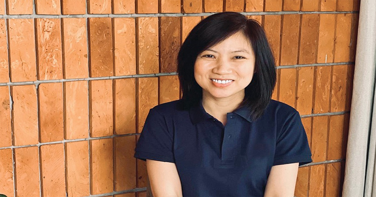 B&agrave; Nguyễn Thị Hương Giang. Ảnh: B&aacute;o Đầu tư