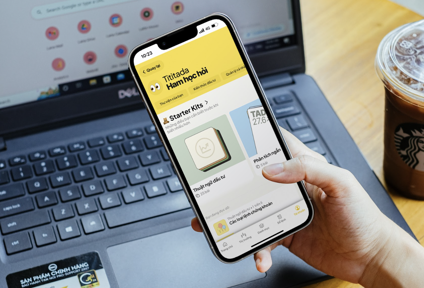 Ứng dụng t&agrave;i ch&iacute;nh Tititada vừa ho&agrave;n th&agrave;nh gọi vốn đầu ti&ecirc;n v&agrave;o th&aacute;ng 9/2022. Ảnh: Thanh ni&ecirc;n