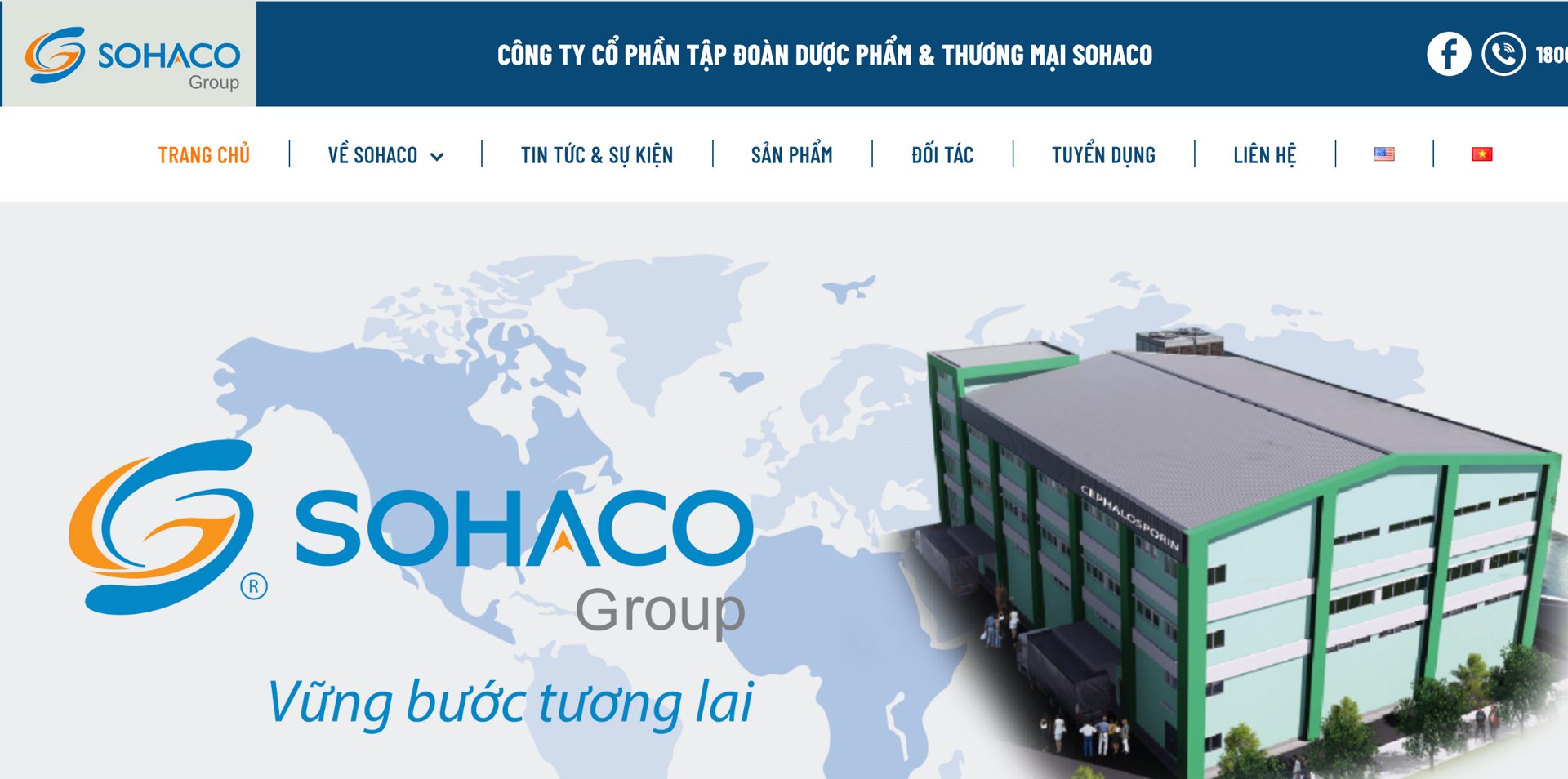 C&ocirc;ng ty mẹ của Me Di Sun &ndash; Tập đo&agrave;n Dược phẩm v&agrave; Thương mại Sohaco