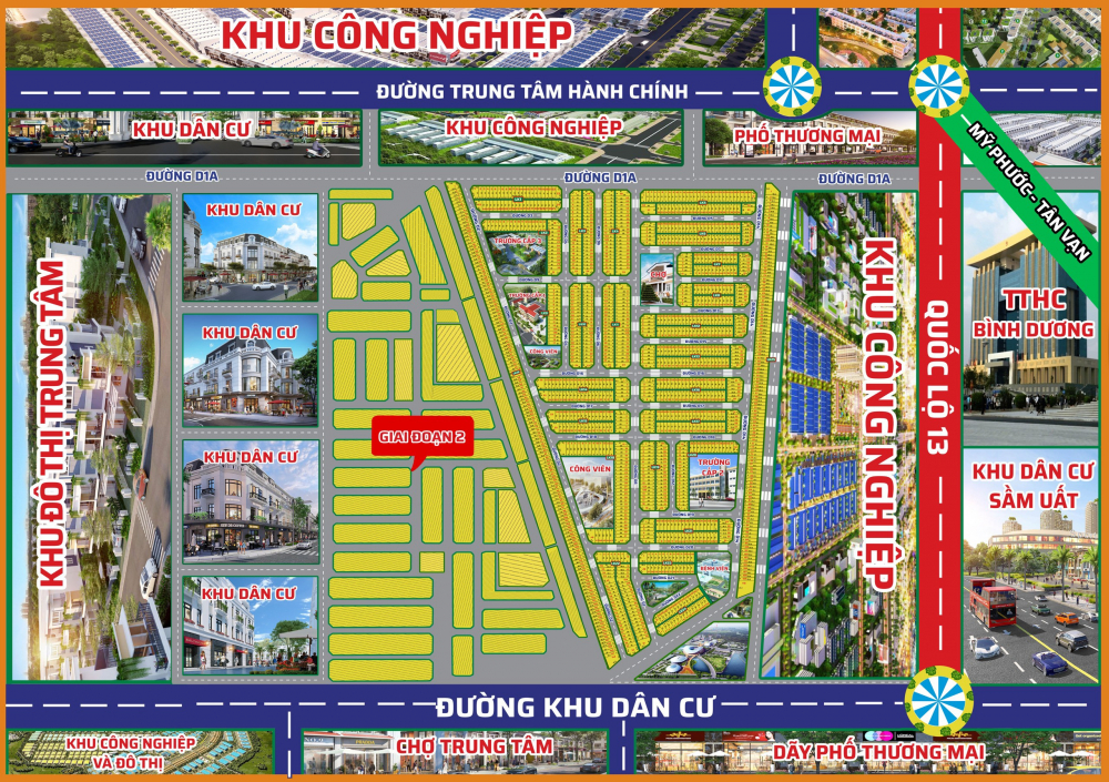 &nbsp;Sơ đồ dự &aacute;n Khu đ&ocirc; thị Boulevard City.