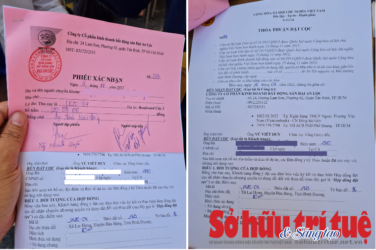 Chưa r&otilde; khu đất thuộc dự &aacute;n n&agrave;o, nhiều kh&aacute;ch h&agrave;ng đ&atilde; xuống tiền đặt cọc mua dự &aacute;n.&nbsp;