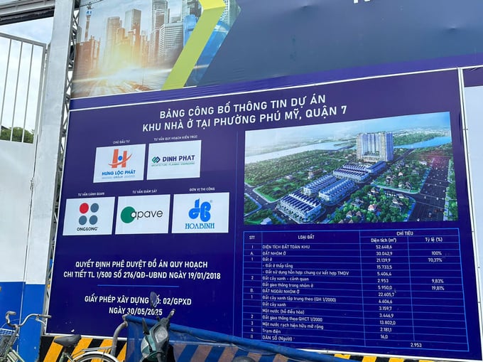 Ng&agrave;y 15/6, UBND quận 7 (nay l&agrave; phường T&acirc;n Mỹ, Tp.HCM) đ&atilde; lập bi&ecirc;n bản đ&igrave;nh chỉ thi c&ocirc;ng dự &aacute;n Khu nh&agrave; ở tại phường Ph&uacute; Mỹ (t&ecirc;n thương mại l&agrave; Green Star Sky Garden) do chủ đầu tư x&acirc;y 110 căn biệt thự khi dự &aacute;n chưa ho&agrave;n chỉnh ph&aacute;p l&yacute;.