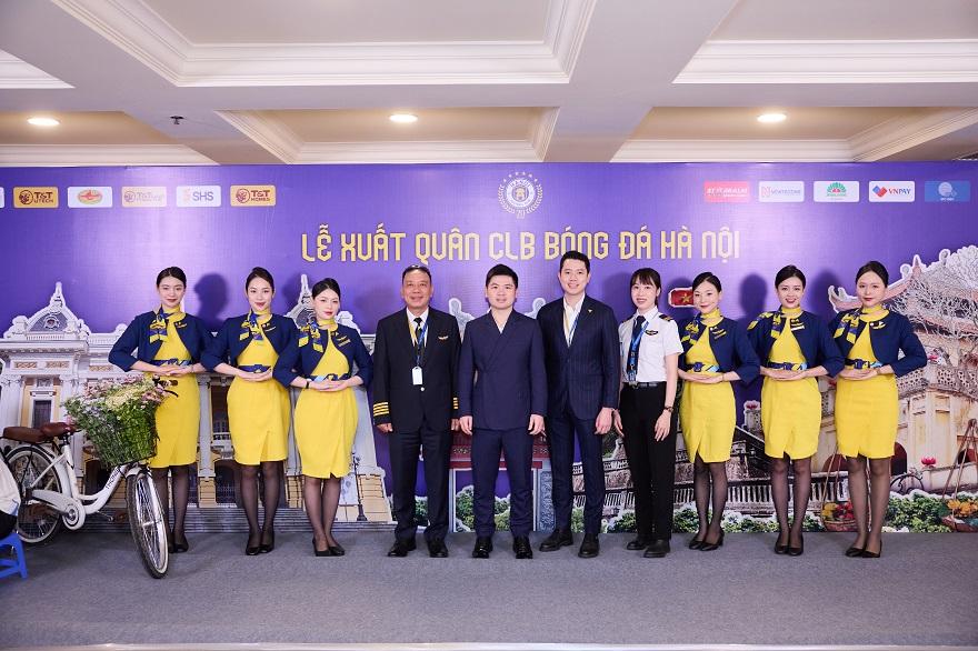 Vietravel Airlines l&agrave; Nh&agrave; t&agrave;i trợ vận chuyển h&agrave;ng kh&ocirc;ng ch&iacute;nh thức của Hanoi FC m&ugrave;a giải V.League 2025/2026